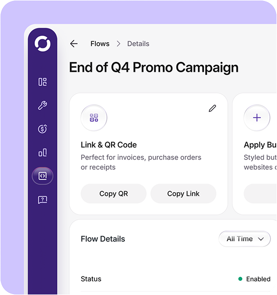 Ottri embeddable financing widget shown on a patient treatment page